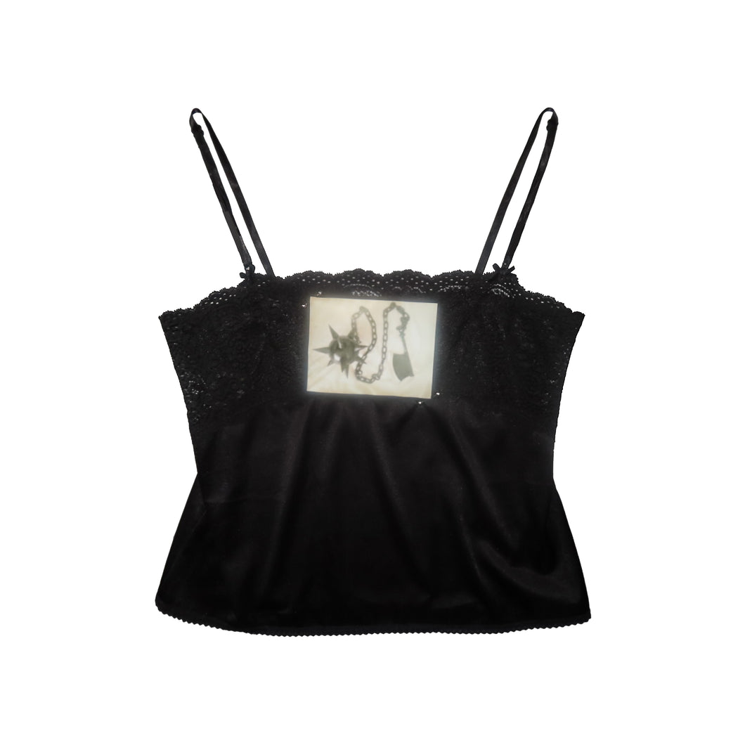 Battle Angel Satin Top