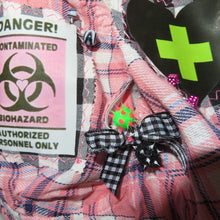 Load image into Gallery viewer, Biohazard Plaid Top
