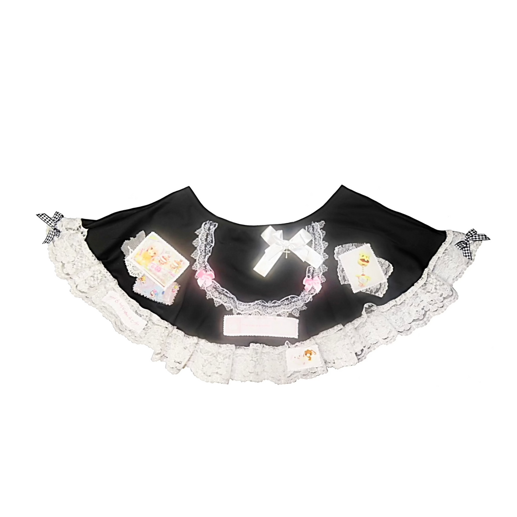 Candi Lace Maid Mini Skirt