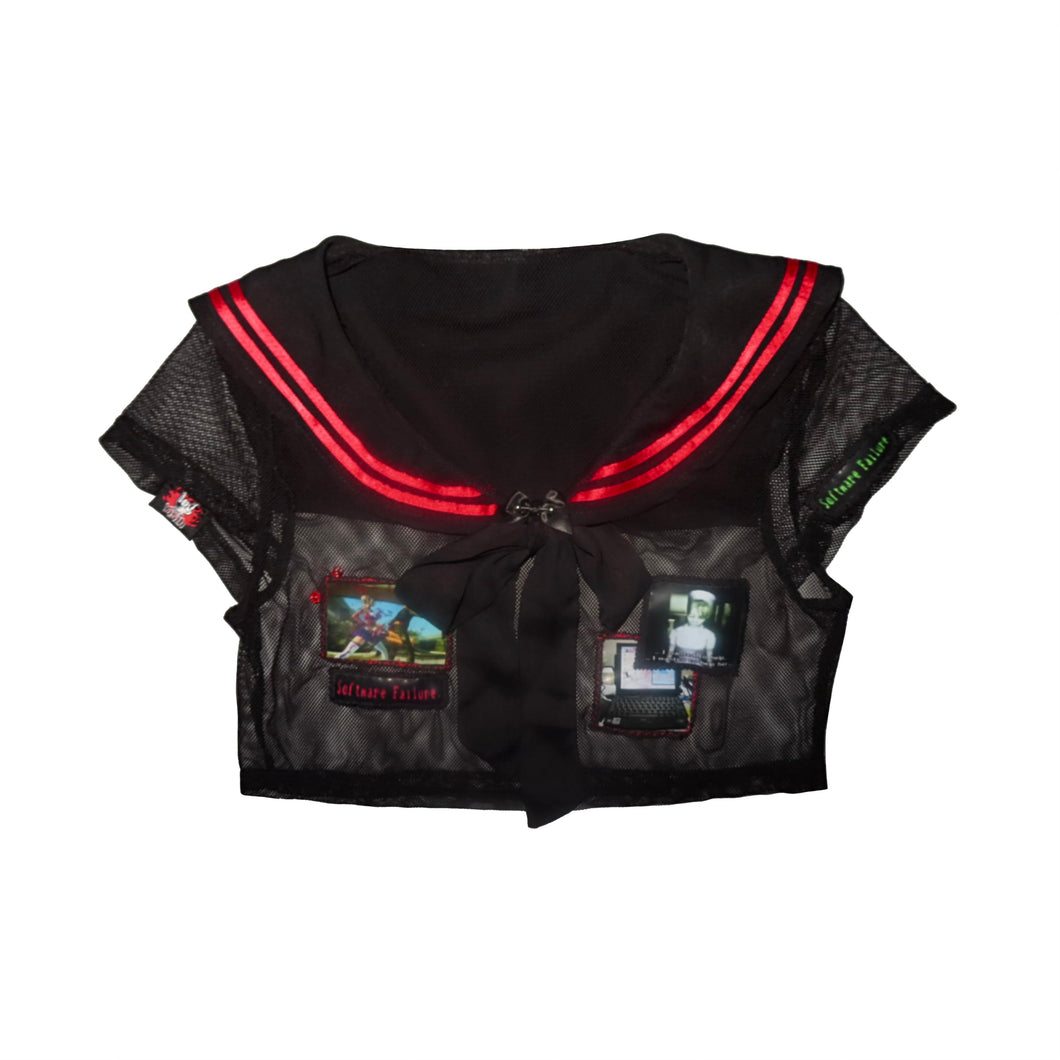 Digital Babydoll Top