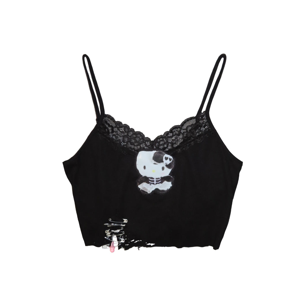 Skull Crop Top