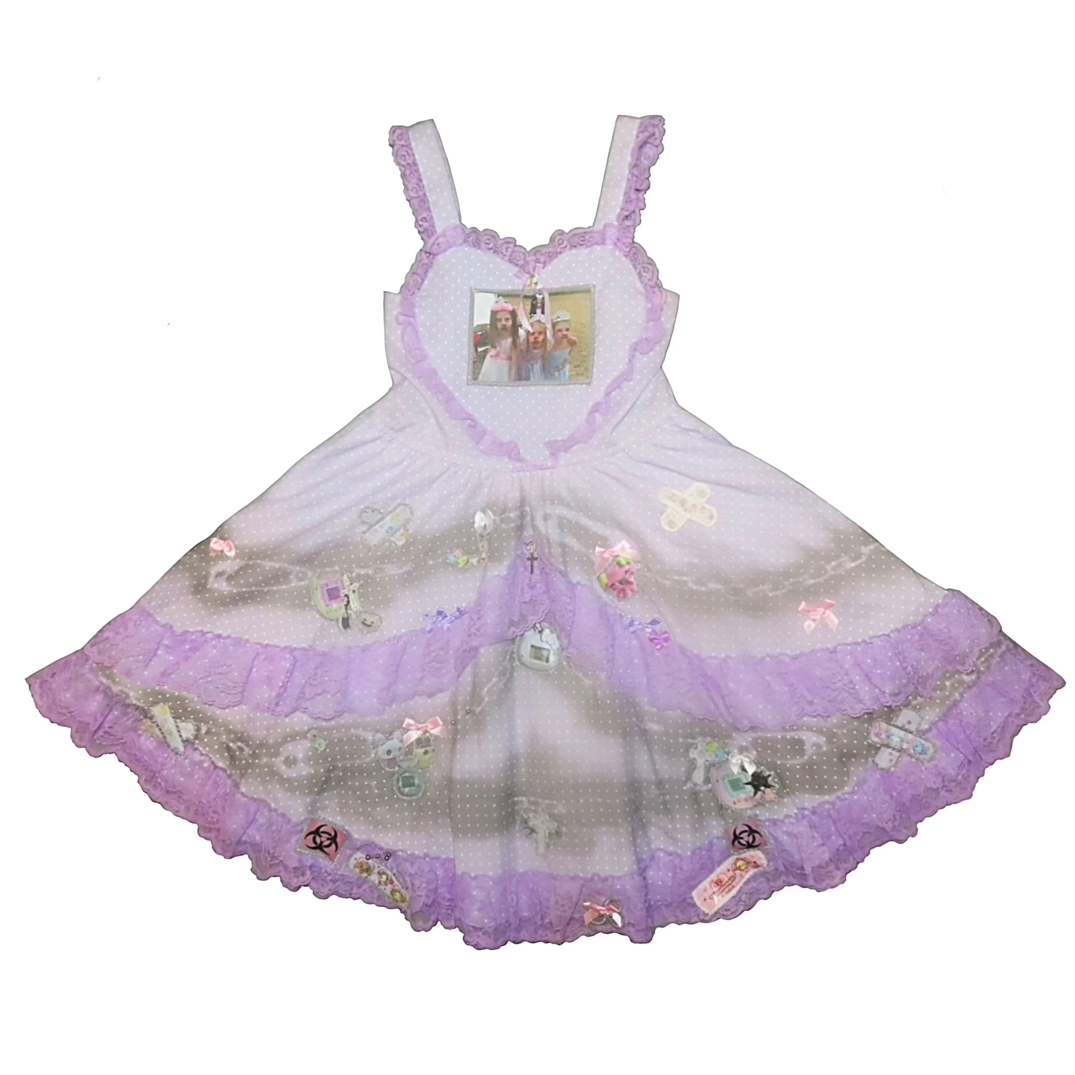 strapless open back dress Zombie Princess Dress – Mellow Kiti