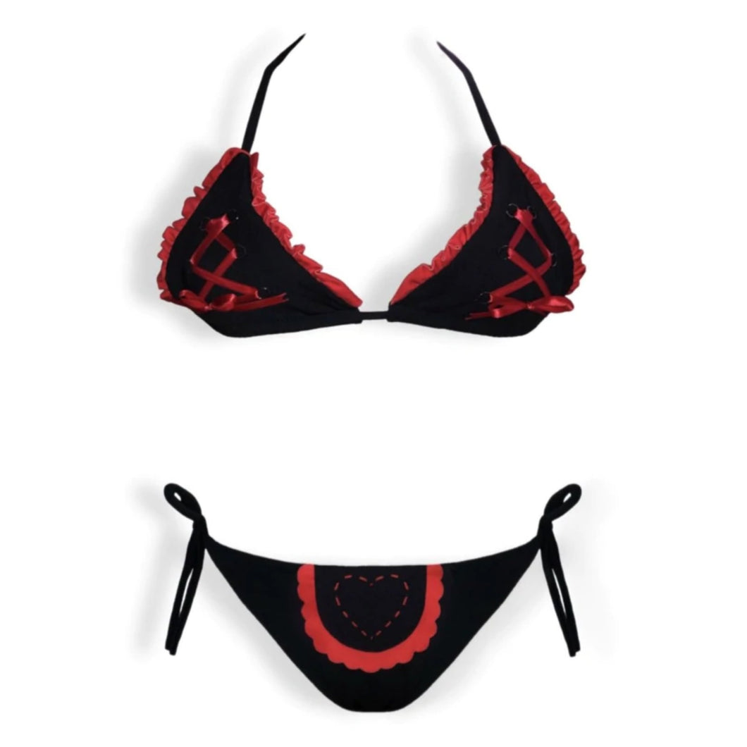 Antoinette Bikini Set - Red