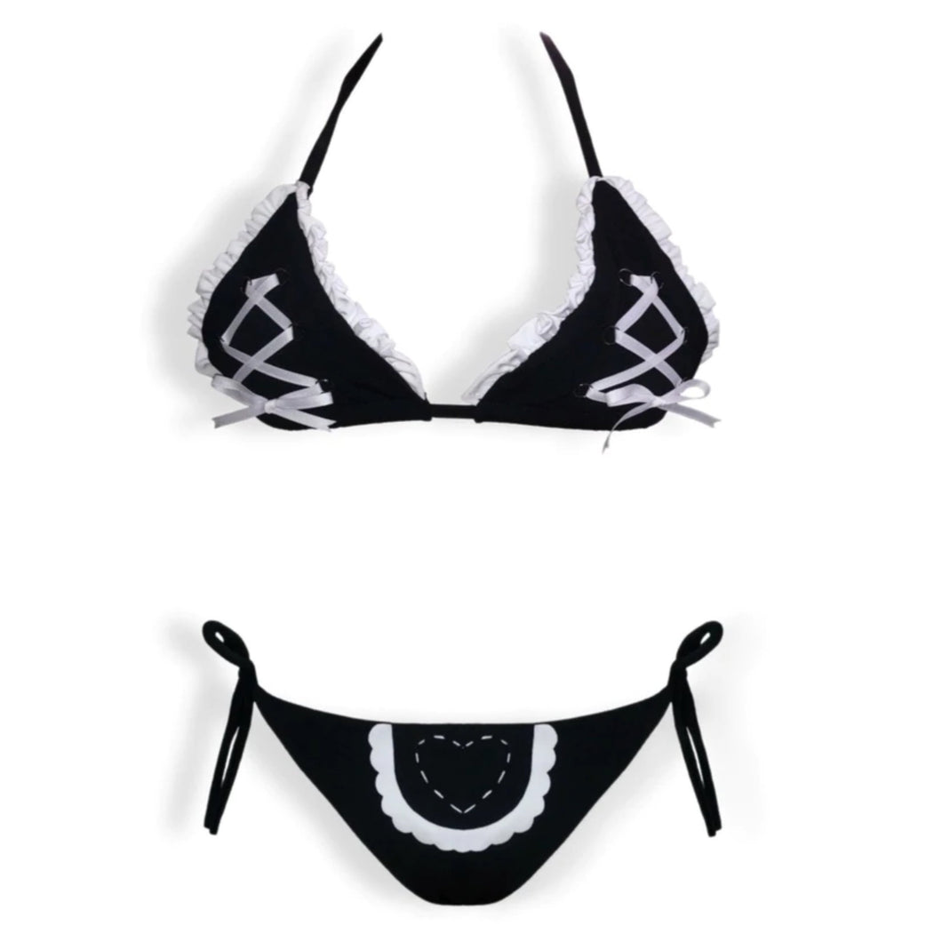 Antoinette Bikini Set - White